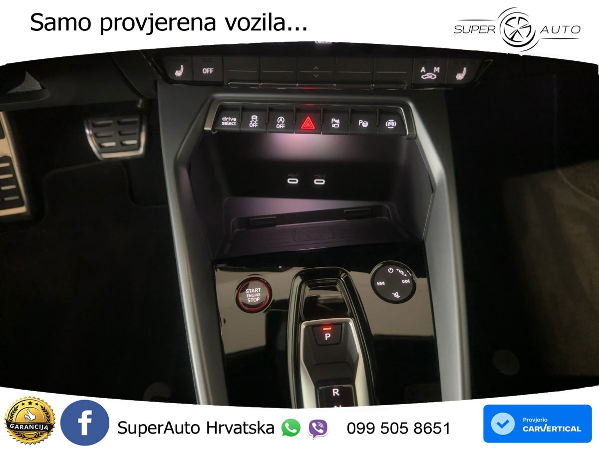 Audi S3 2.0 TFSI (333 KS) quattro S tronic S line LED+GR SJED+ACC