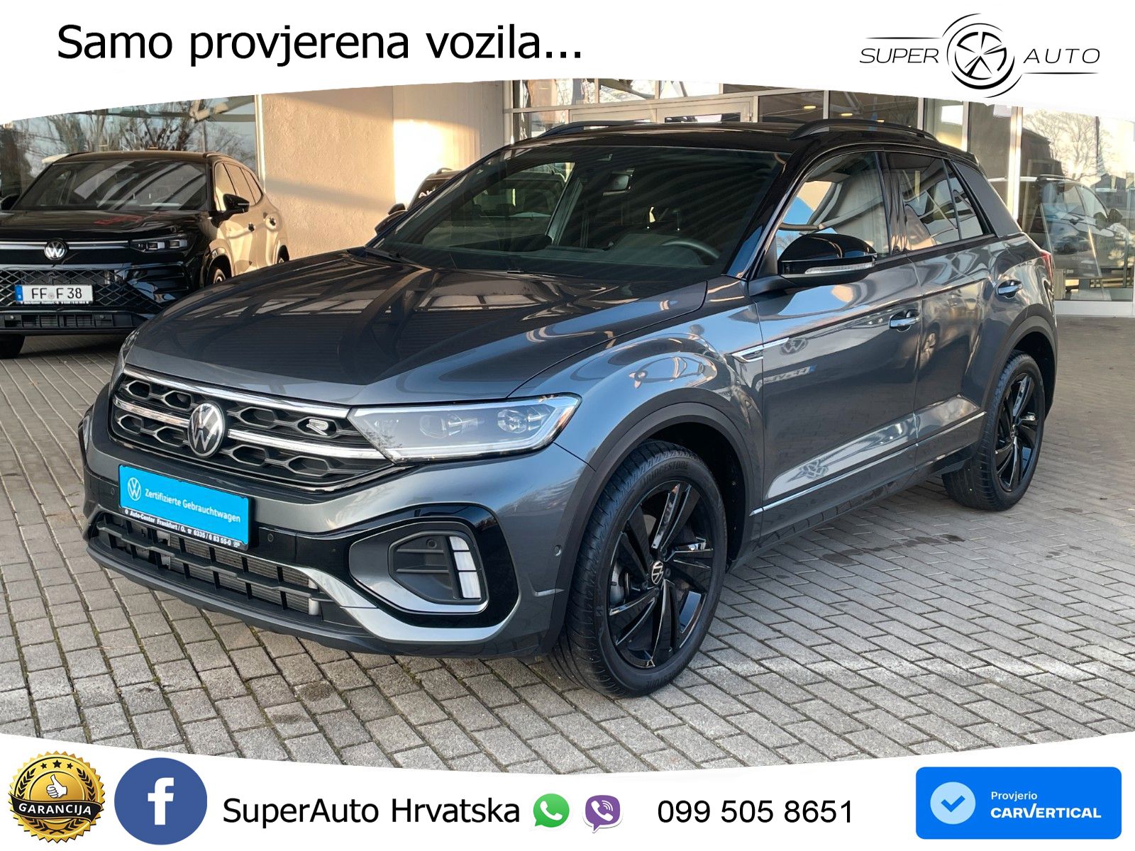 Volkswagen T-Roc 1.5 TSI (150 KS) DSG LED+GR SJED+ACC