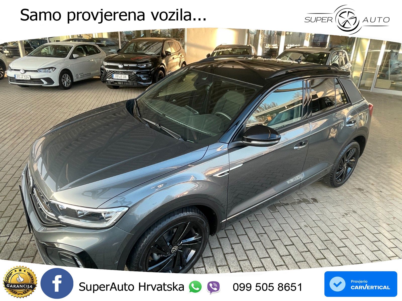 Volkswagen T-Roc 1.5 TSI (150 KS) DSG LED+GR SJED+ACC