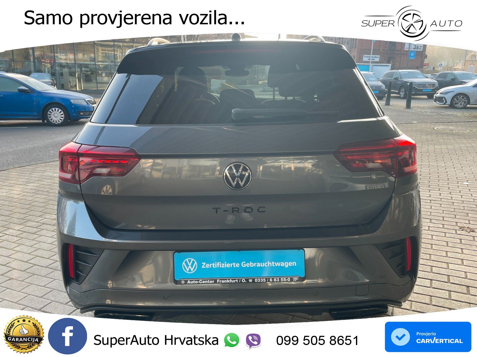 Volkswagen T-Roc 1.5 TSI (150 KS) DSG LED+GR SJED+ACC