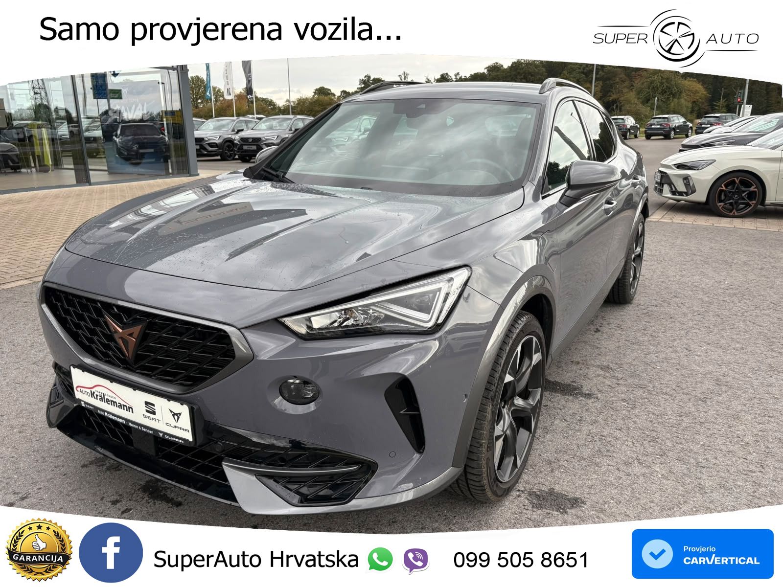 Cupra Formentor 1.4 TSI (245 KS) e-Hybrid DSG VZ LED+GR SJED+ACC