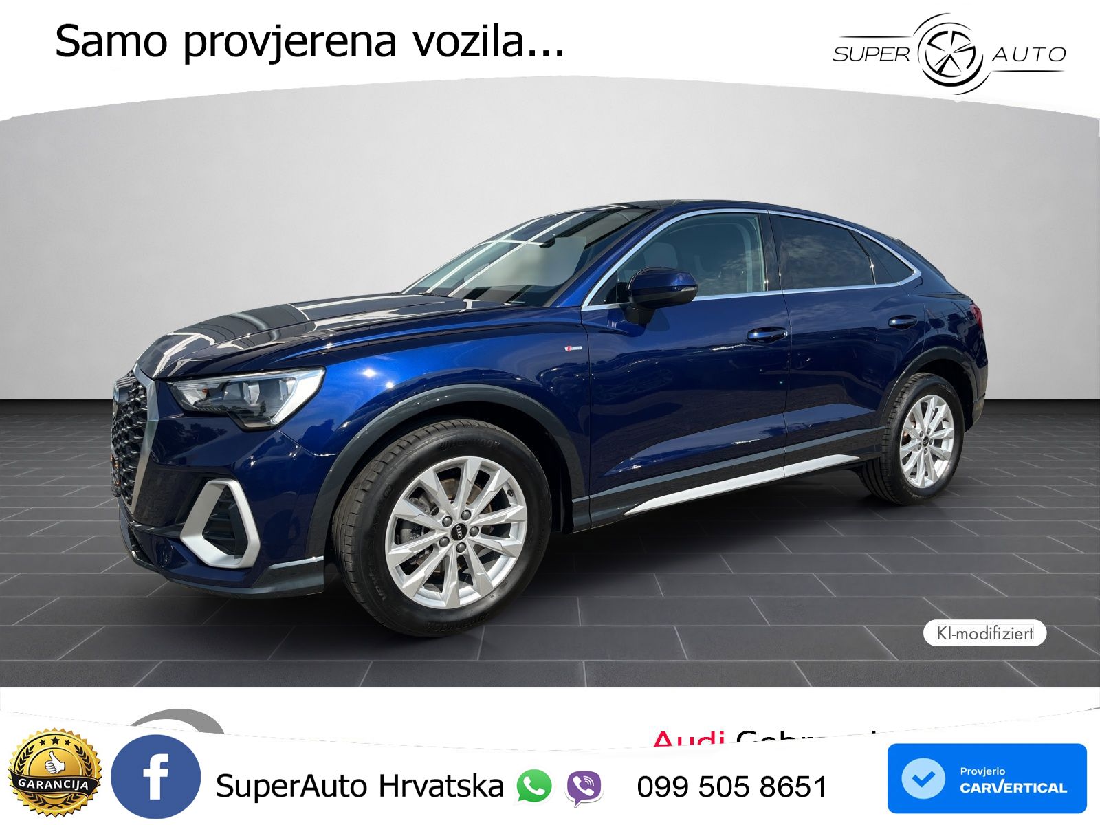 Audi Q3 II Sportback 35 TFSI (150 KS) S tronic S line LED+GR SJED+ACC