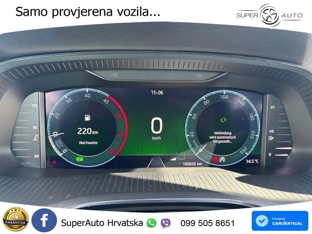 Škoda Octavia Combi 2.0 TDI (150 KS) DSG