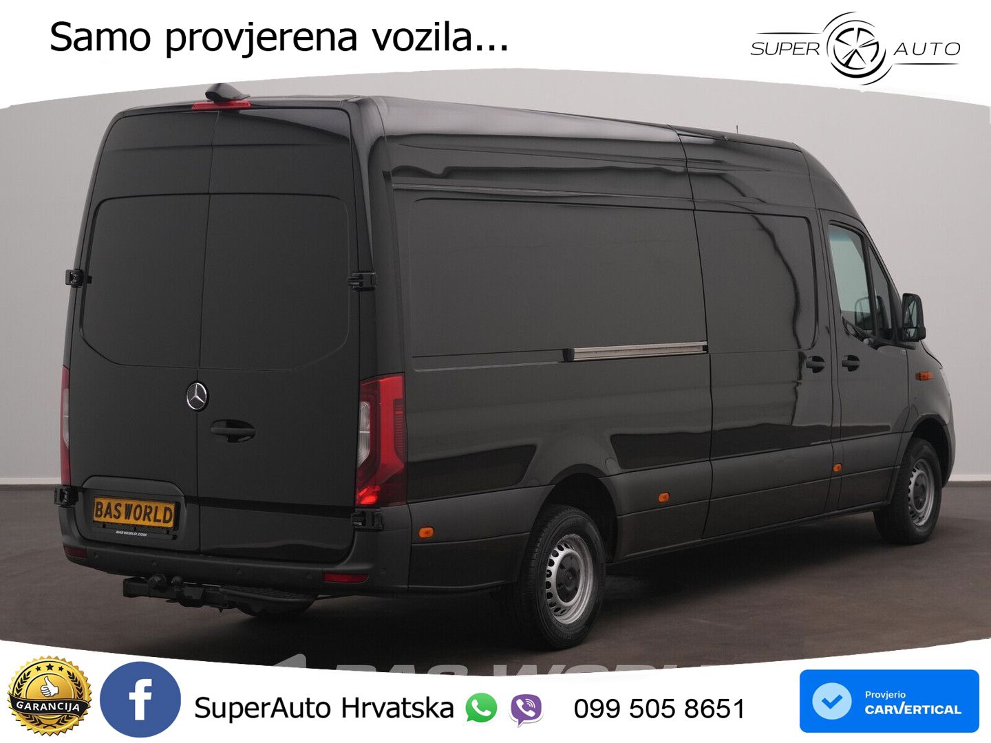 Mercedes-Benz Sprinter 319 CDI Automaat LED L3H2 AC/Climate MB 190 KS