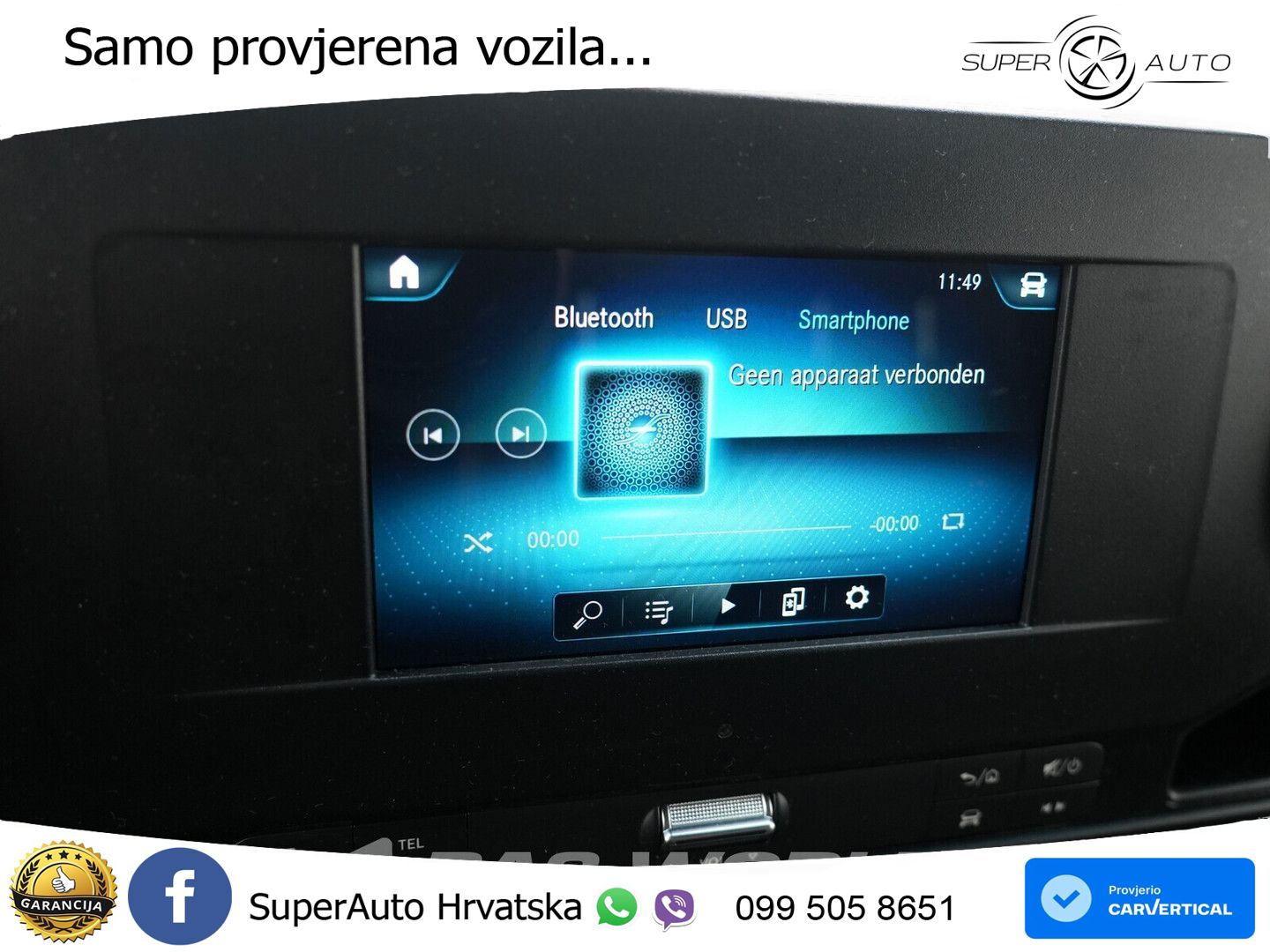 Mercedes-Benz Sprinter 319 CDI Automaat LED L3H2 AC/Climate MB 190 KS