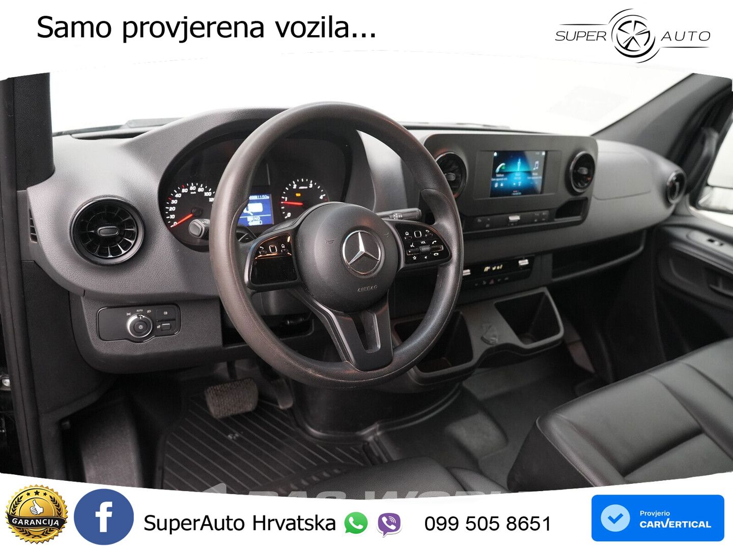 Mercedes-Benz Sprinter 319 CDI Automaat LED L3H2 AC/Climate MB 190 KS