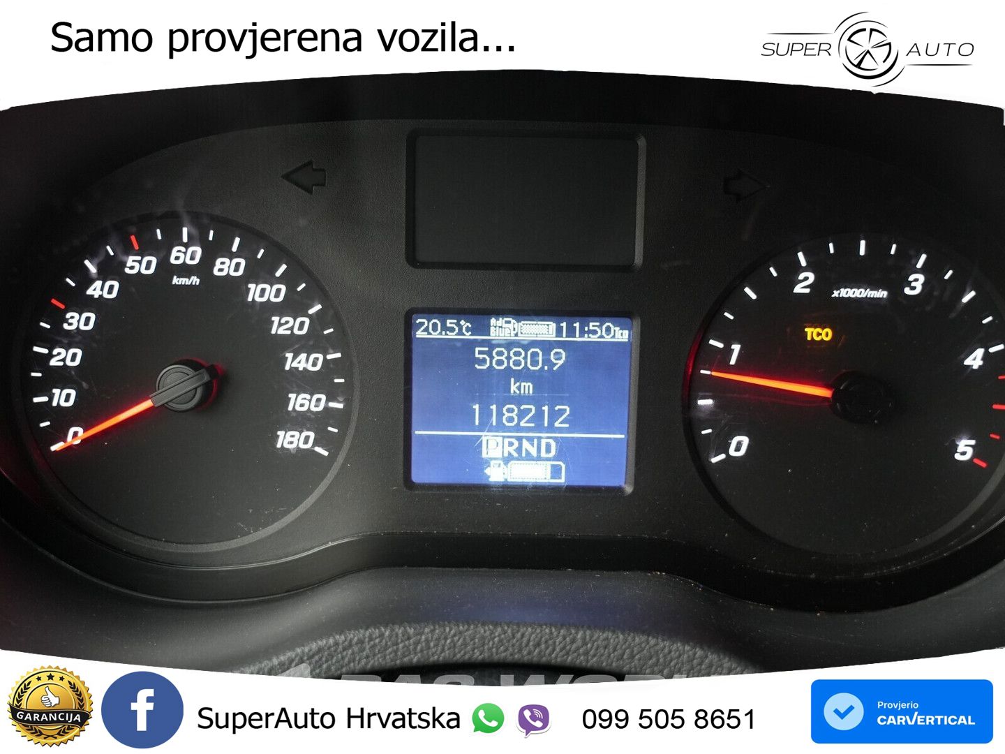 Mercedes-Benz Sprinter 319 CDI Automaat LED L3H2 AC/Climate MB 190 KS