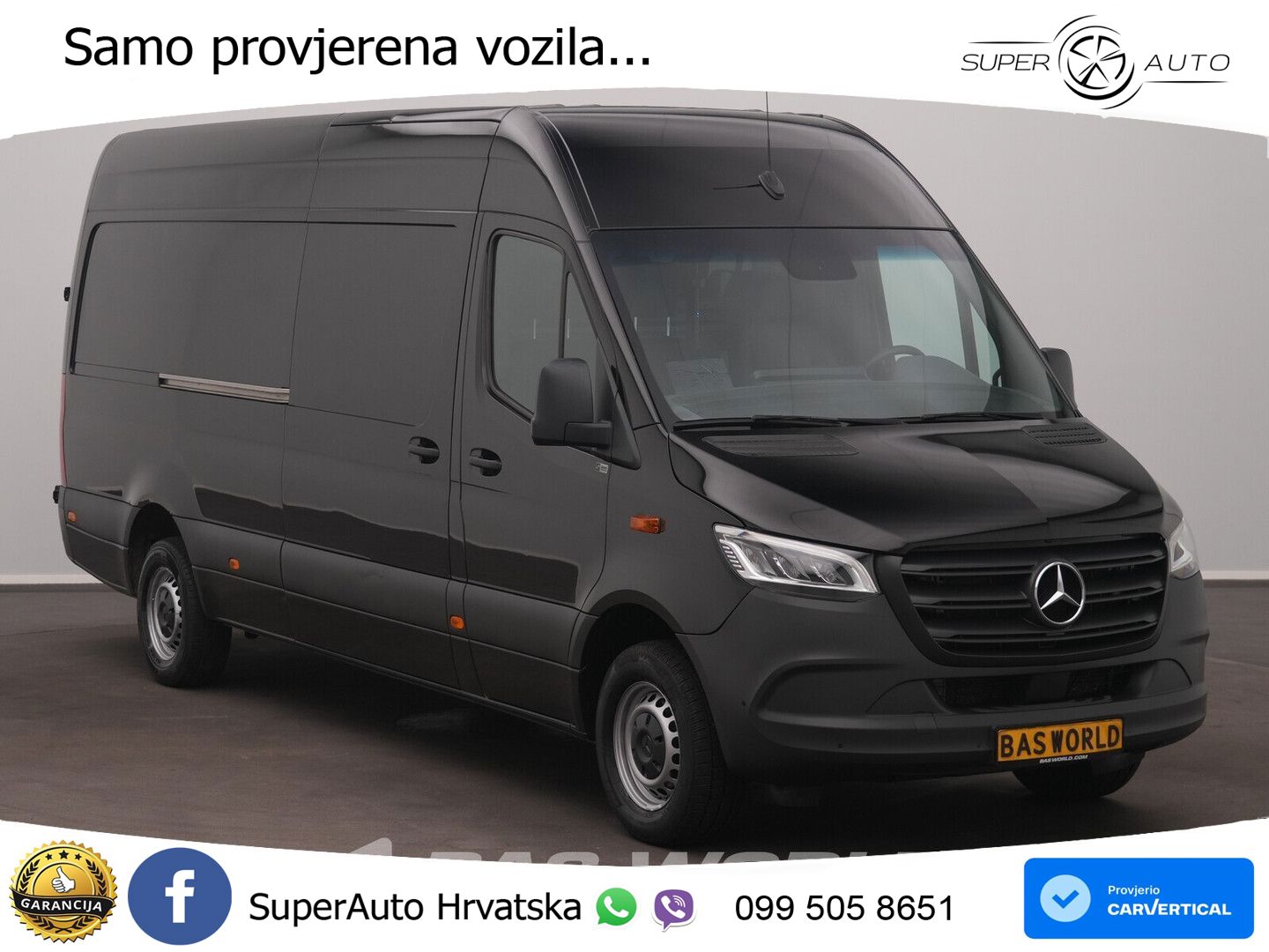 Mercedes-Benz Sprinter 319 CDI Automaat LED L3H2 AC/Climate MB 190 KS