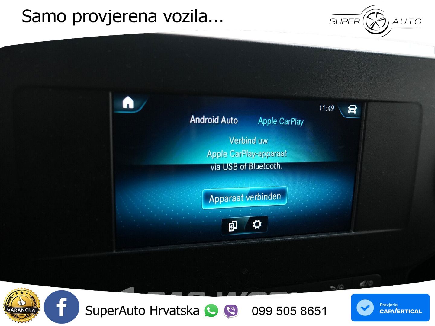 Mercedes-Benz Sprinter 319 CDI Automaat LED L3H2 AC/Climate MB 190 KS