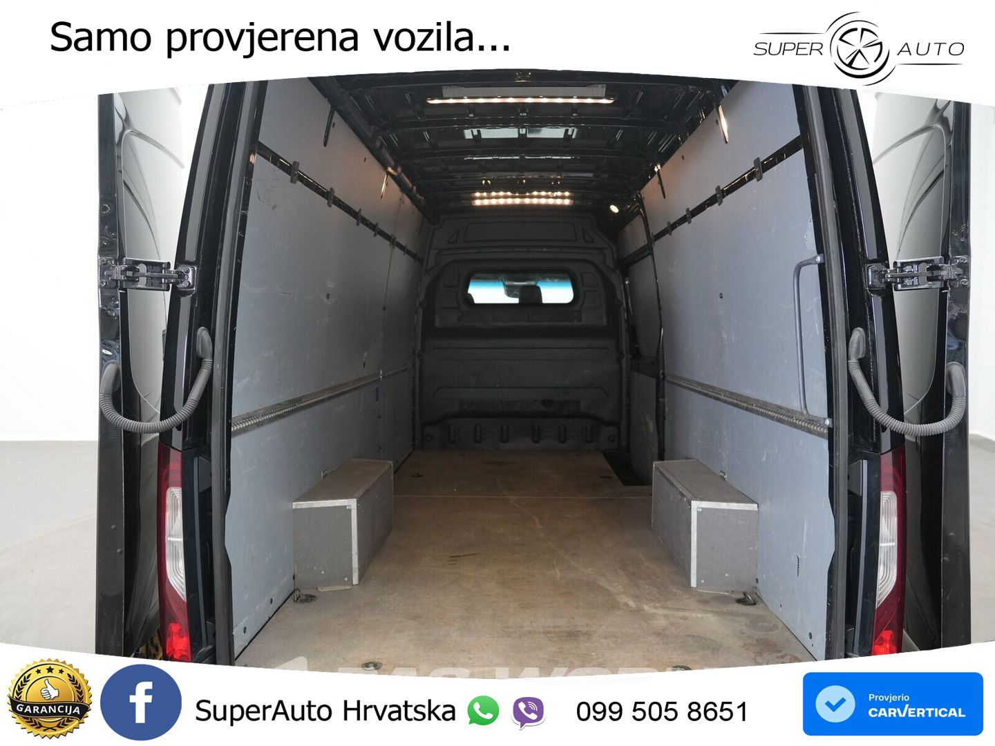 Mercedes-Benz Sprinter 319 CDI Automaat LED L3H2 AC/Climate MB 190 KS