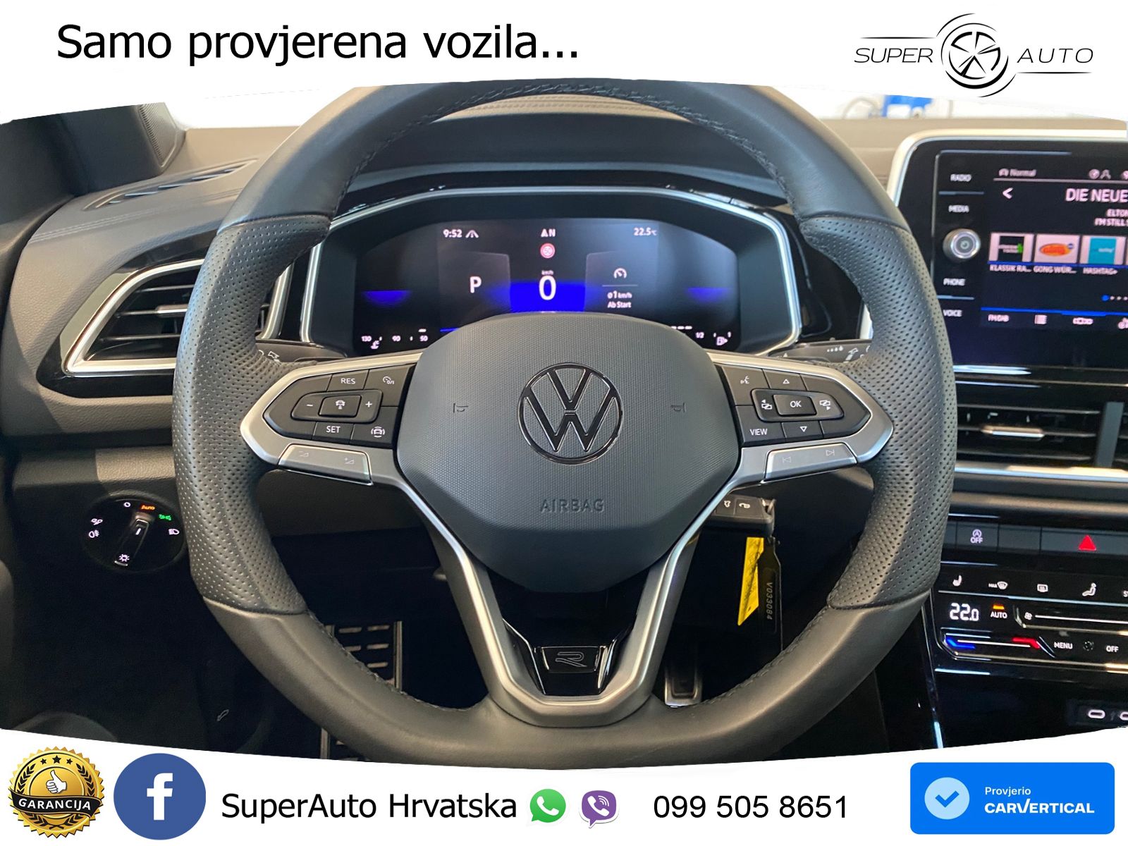 Volkswagen T-Roc 1.5 TSI (150 KS) DSG LED+GR SJED+ACC