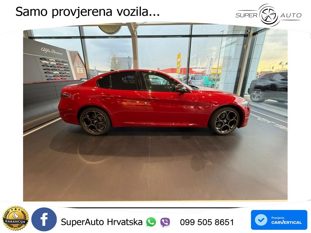 Alfa Romeo Giulia 2.0 Turbo (280 KS) Q4 Automatic LED+GR SJED+ACC