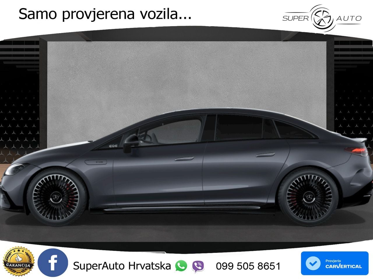 Mercedes EQE AMG 53 100 kWh (625 KS) 4MATIC+ LED+GR SJED+ACC