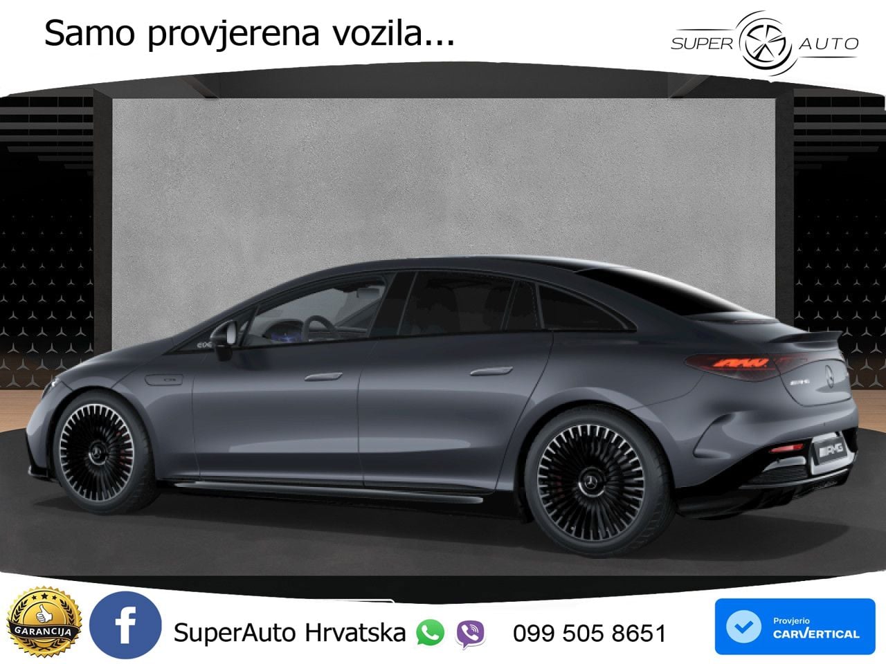 Mercedes EQE AMG 53 100 kWh (625 KS) 4MATIC+ LED+GR SJED+ACC