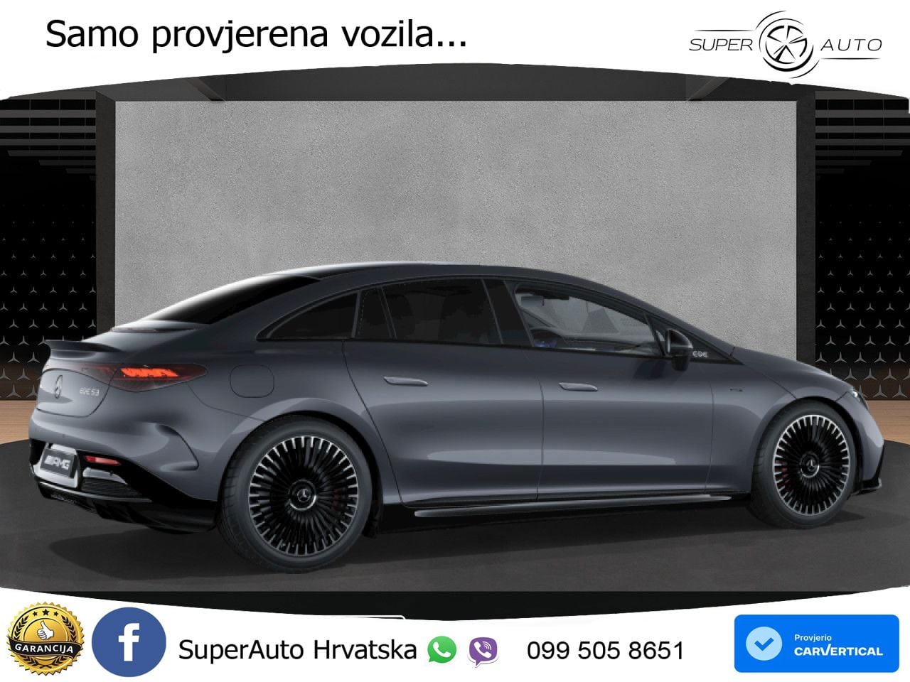 Mercedes EQE AMG 53 100 kWh (625 KS) 4MATIC+ LED+GR SJED+ACC