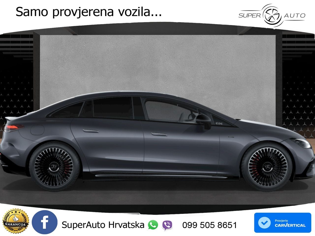 Mercedes EQE AMG 53 100 kWh (625 KS) 4MATIC+ LED+GR SJED+ACC