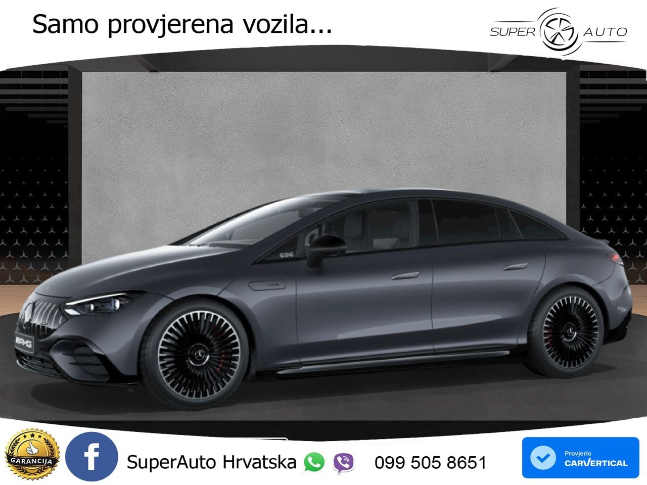 Mercedes EQE AMG 53 100 kWh (625 KS) 4MATIC+ LED+GR SJED+ACC