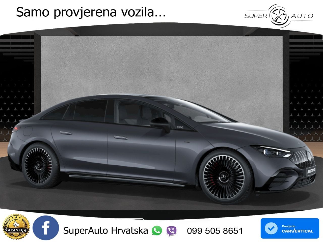 Mercedes EQE AMG 53 100 kWh (625 KS) 4MATIC+ LED+GR SJED+ACC