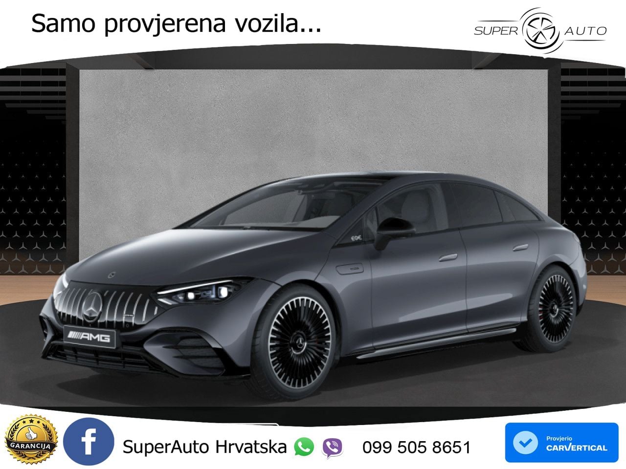 Mercedes EQE AMG 53 100 kWh (625 KS) 4MATIC+ LED+GR SJED+ACC