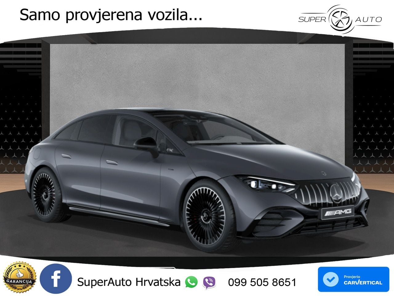 Mercedes EQE AMG 53 100 kWh (625 KS) 4MATIC+ LED+GR SJED+ACC
