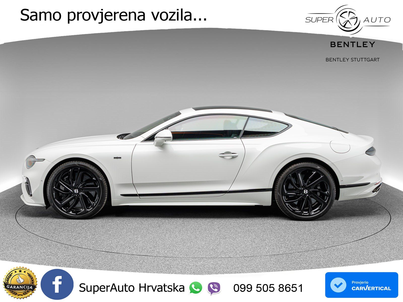 Bentley Continental GT IV 4.0 V8 TFSi (782 KS) AWD DCT LED+GR SJED+ACC