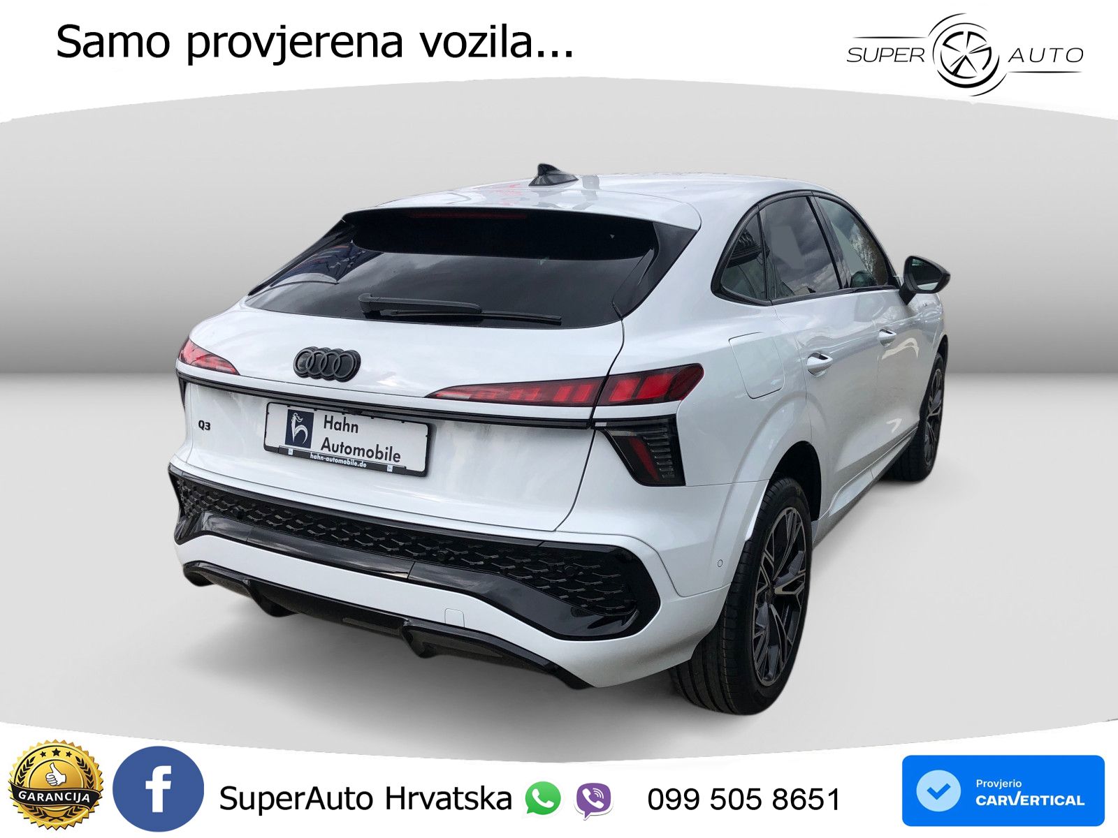 Audi Q3 III Sportback 1.5 TFSI (150 KS) S tronic LED+GR SJED+ACC