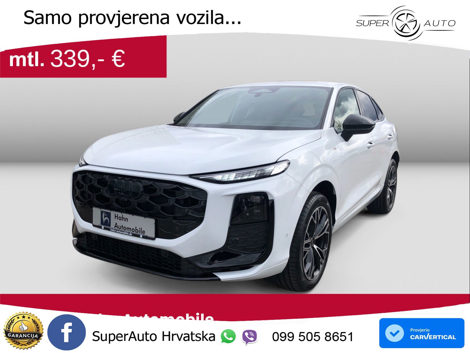 Audi Q3 III Sportback 1.5 TFSI (150 KS) S tronic LED+GR SJED+ACC