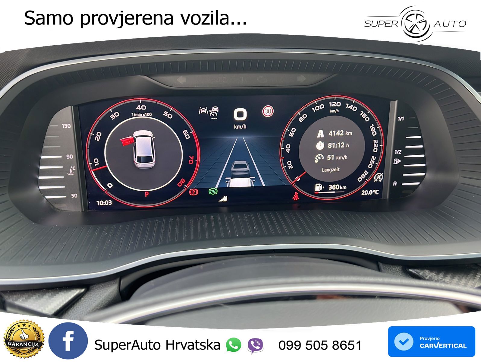 Škoda Octavia Combi RS 2.0 TSI (265 KS) DSG MATRIX+GR SJED+KAM