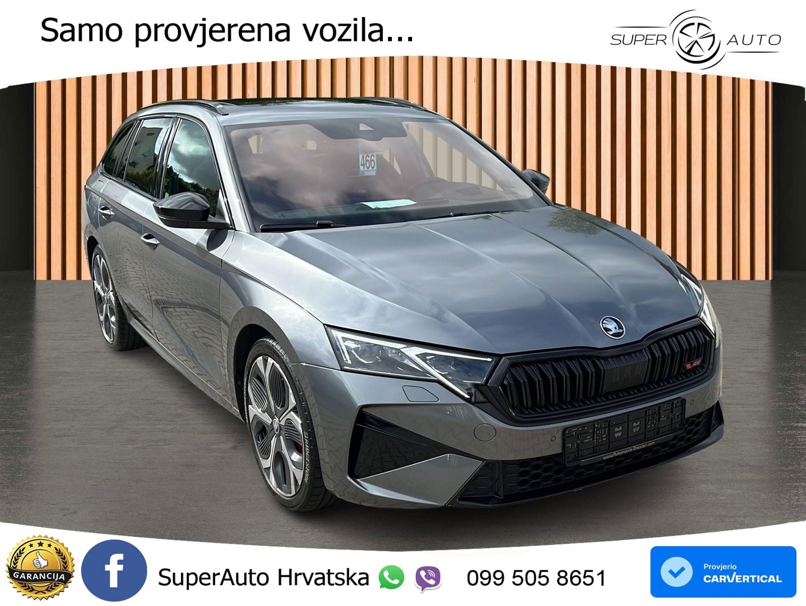 Škoda Octavia Combi RS 2.0 TSI (265 KS) DSG MATRIX+GR SJED+KAM