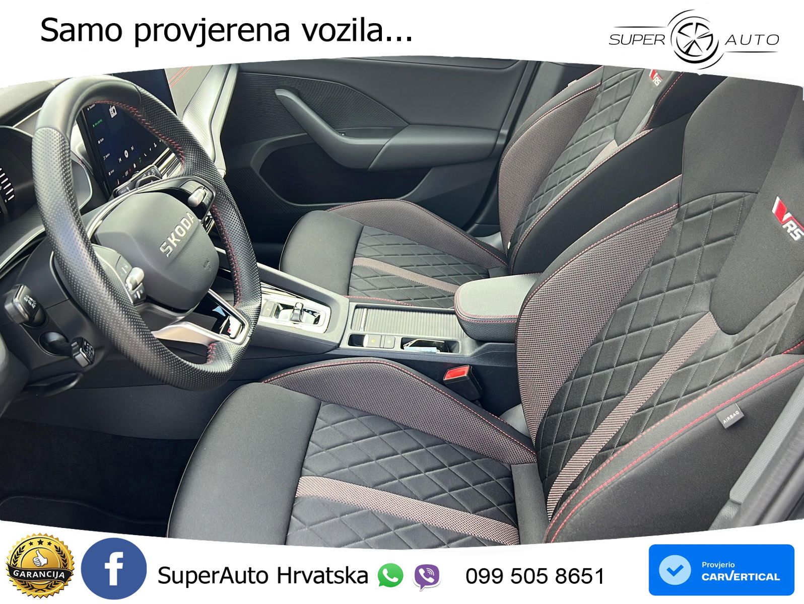 Škoda Octavia Combi RS 2.0 TSI (265 KS) DSG MATRIX+GR SJED+KAM