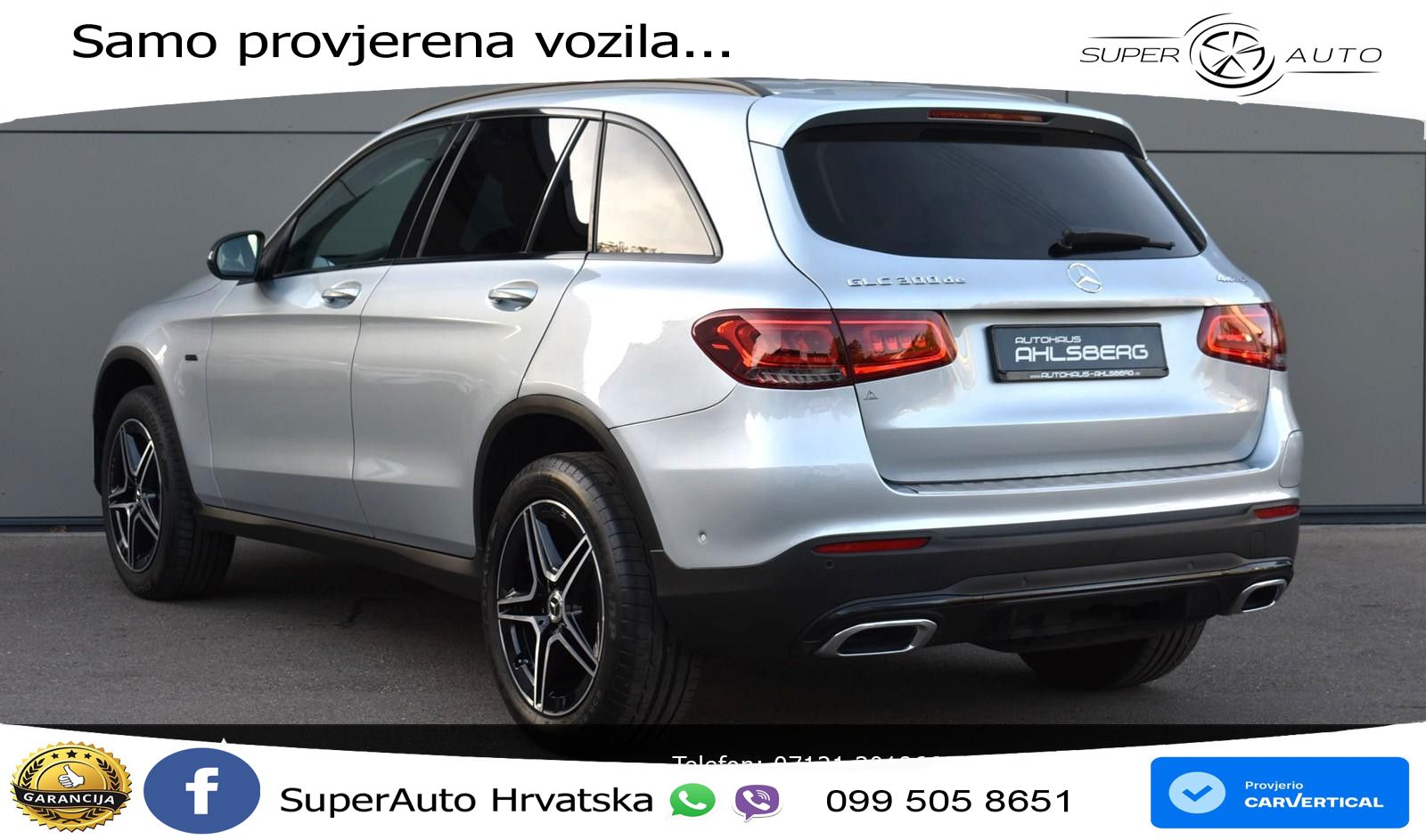 Mercedes GLC 300de (306 KS) 4MATIC 9G-TRONIC AMG LED+GR SJED+ACC