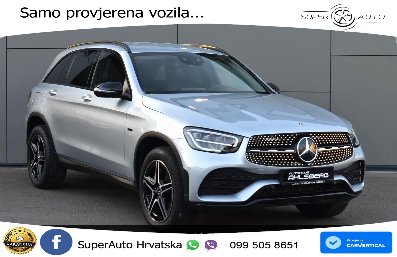 Mercedes GLC 300de (306 KS) 4MATIC 9G-TRONIC AMG LED+GR SJED+ACC