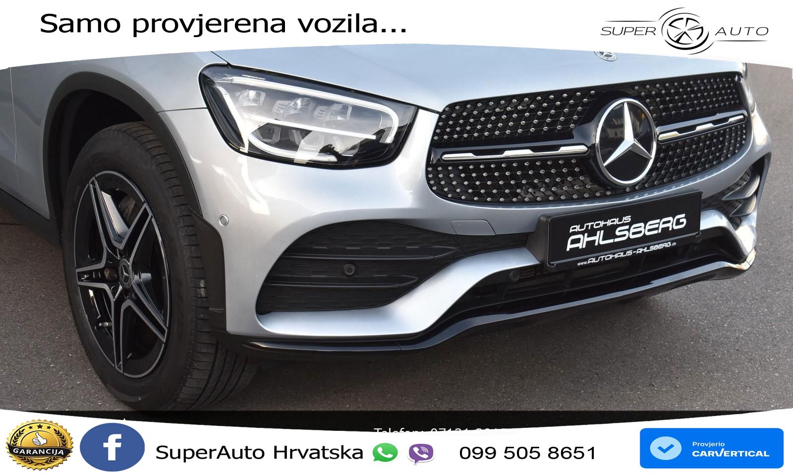 Mercedes GLC 300de (306 KS) 4MATIC 9G-TRONIC AMG LED+GR SJED+ACC