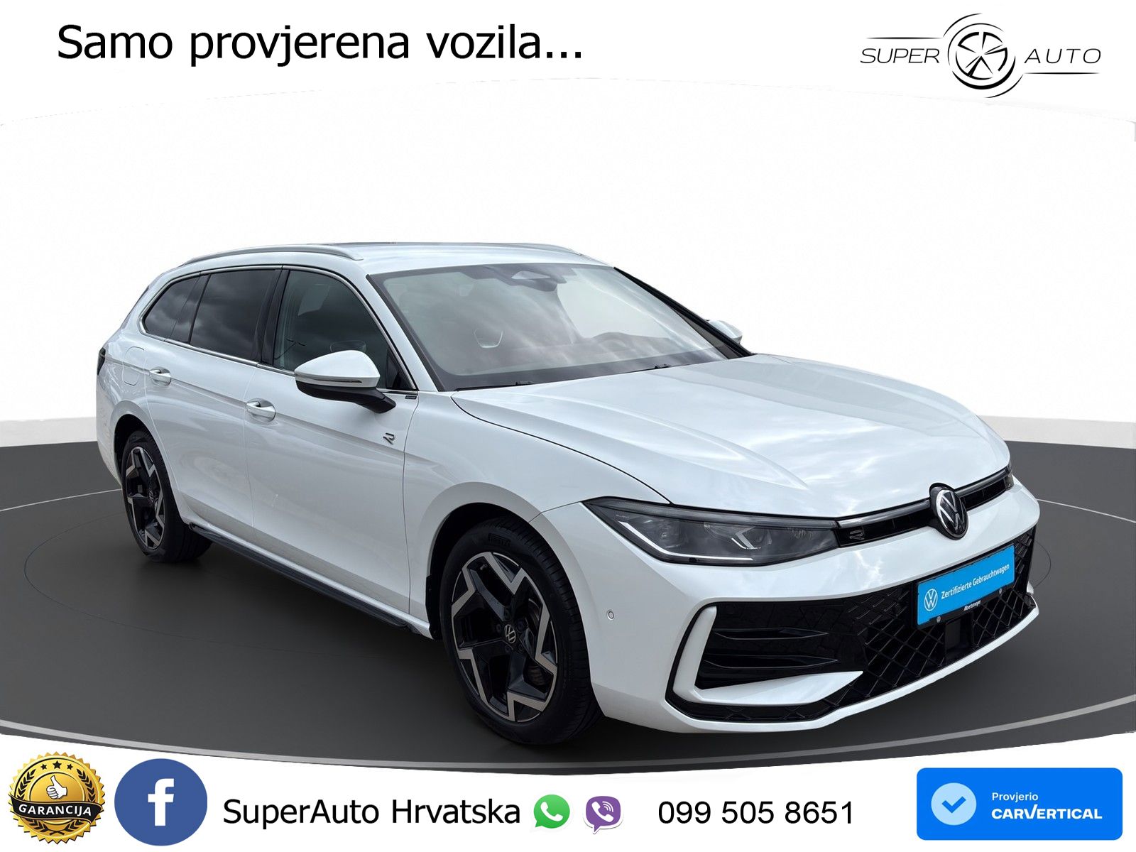 Volkswagen Passat Variant 1.5 TSI (272 KS) eHybrid DSG R-Line LED+GR SJED+ACC