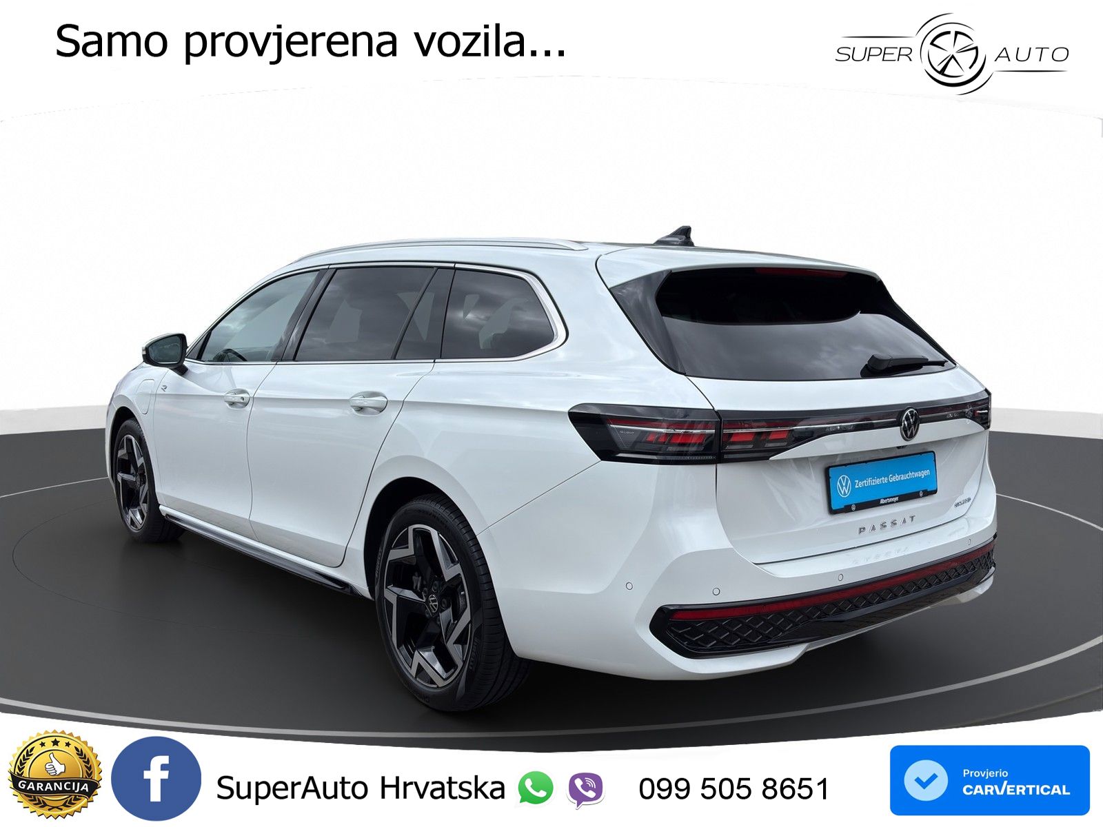 Volkswagen Passat Variant 1.5 TSI (272 KS) eHybrid DSG R-Line LED+GR SJED+ACC