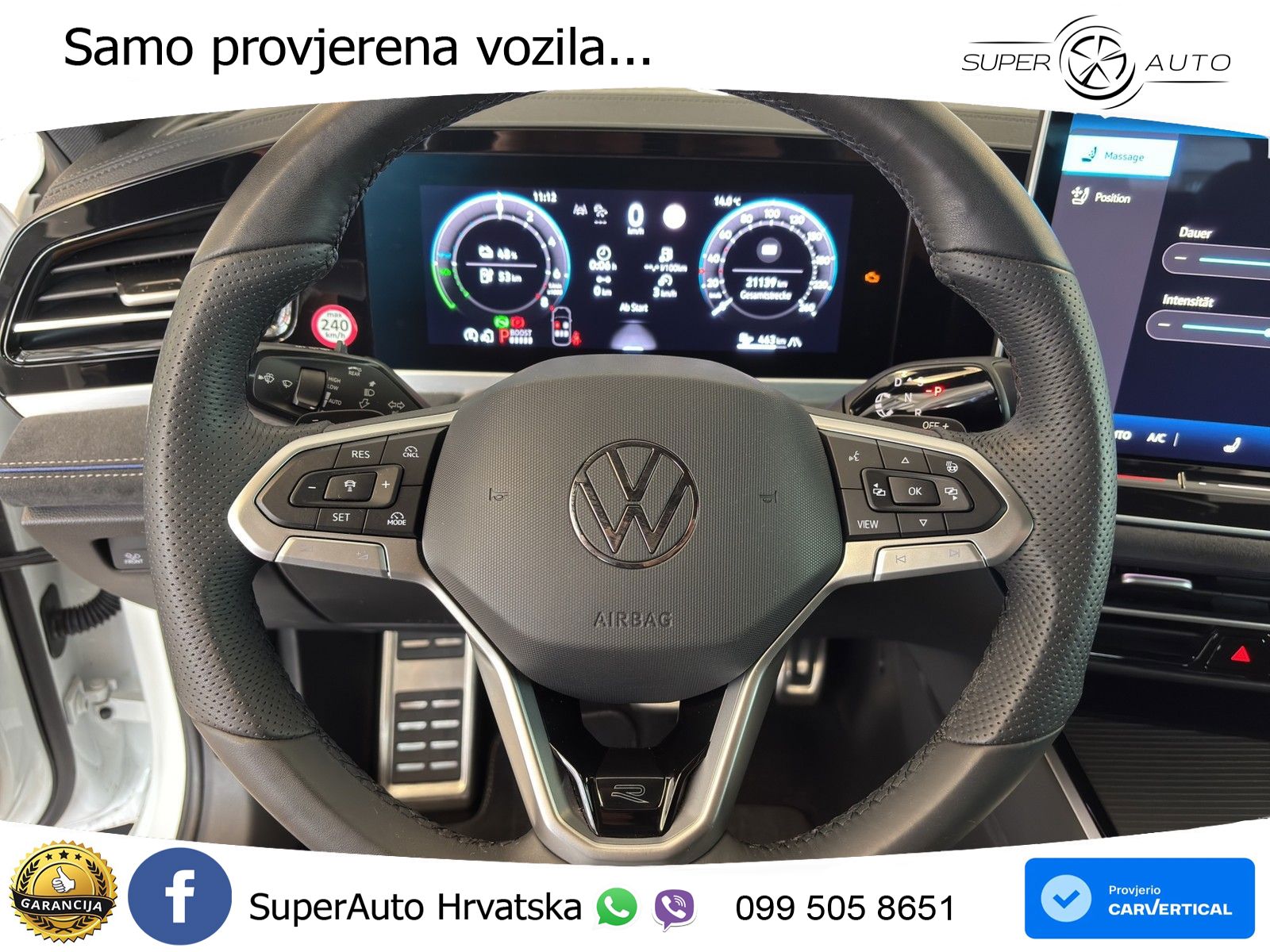 Volkswagen Passat Variant 1.5 TSI (272 KS) eHybrid DSG R-Line LED+GR SJED+ACC