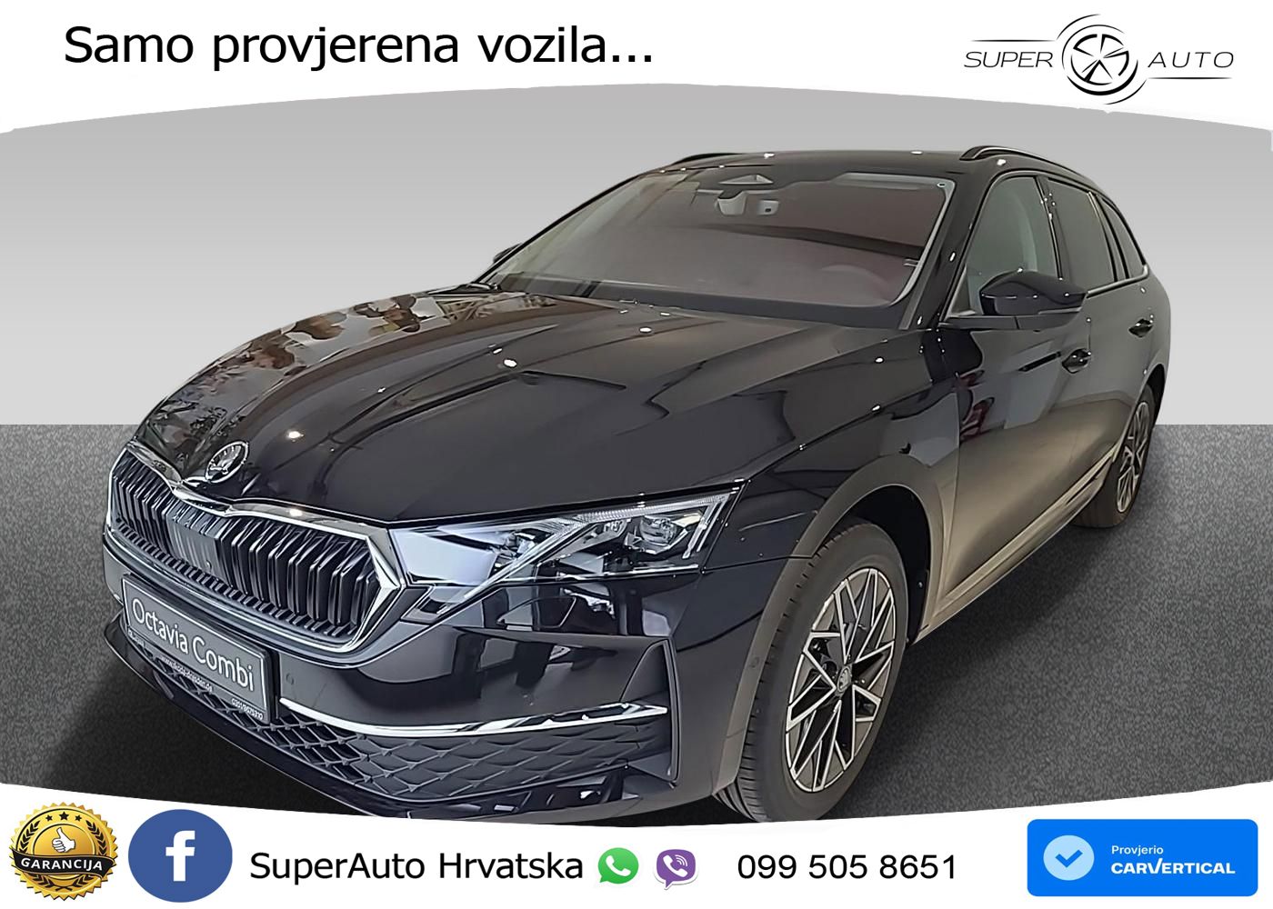 Škoda Octavia Combi 2.0 TDI (150 KS) DSG LED+GR SJED+ACC