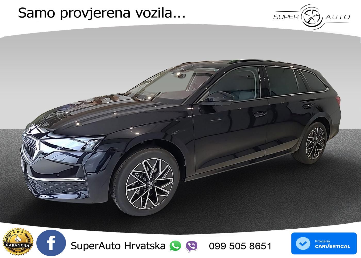 Škoda Octavia Combi 2.0 TDI (150 KS) DSG LED+GR SJED+ACC