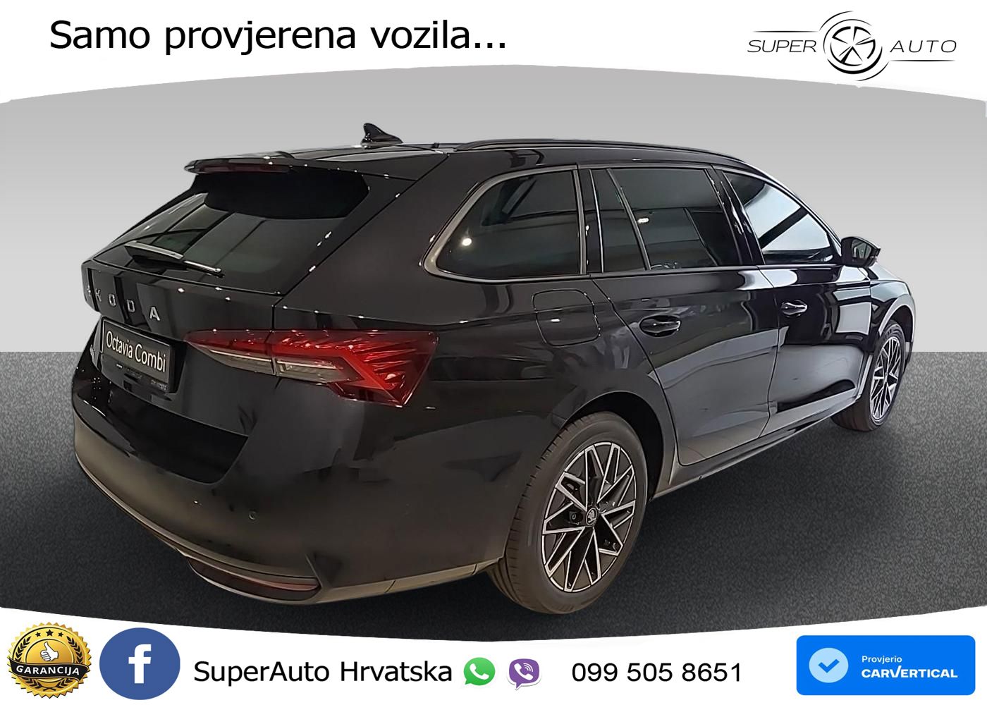 Škoda Octavia Combi 2.0 TDI (150 KS) DSG LED+GR SJED+ACC