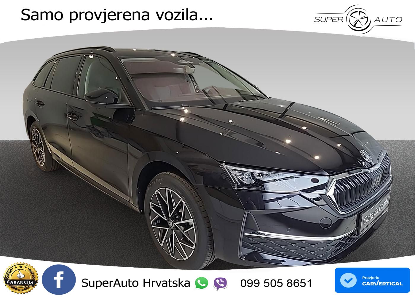 Škoda Octavia Combi 2.0 TDI (150 KS) DSG LED+GR SJED+ACC