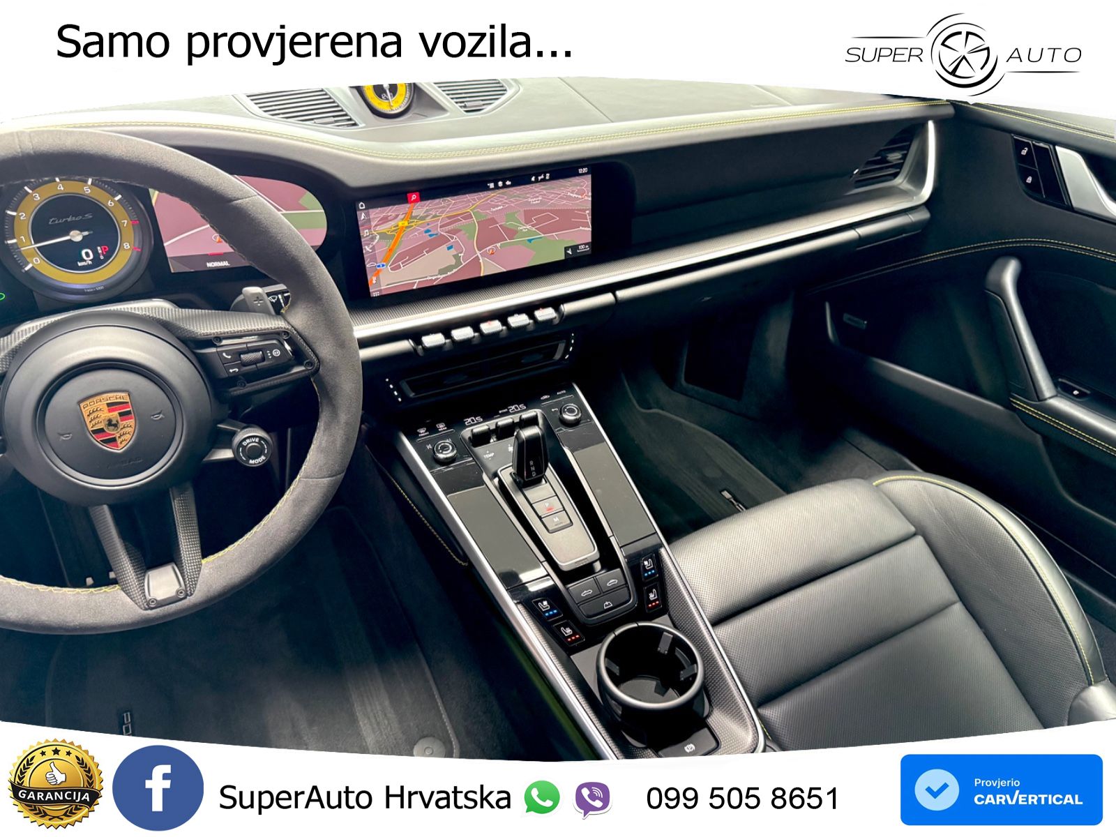 Porsche 911 Turbo S Cabriolet 3.8 (650 KS) PDK ZRAČNI+ACC+GR SJED+KAM