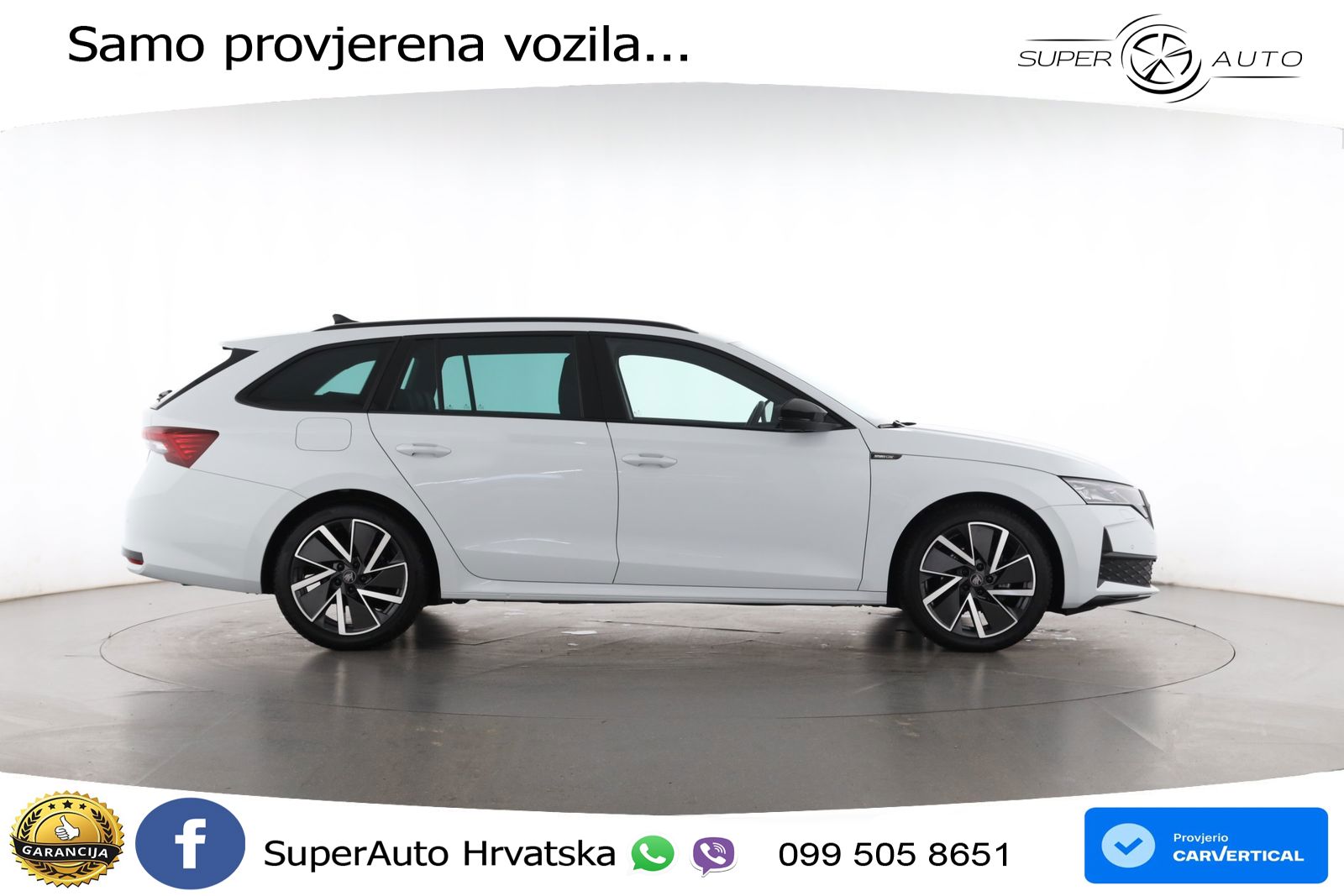 Škoda Octavia Combi 1.5 TSI (150 KS) DSG SportLine ACC+HEAD+GR SJED+360+PANO