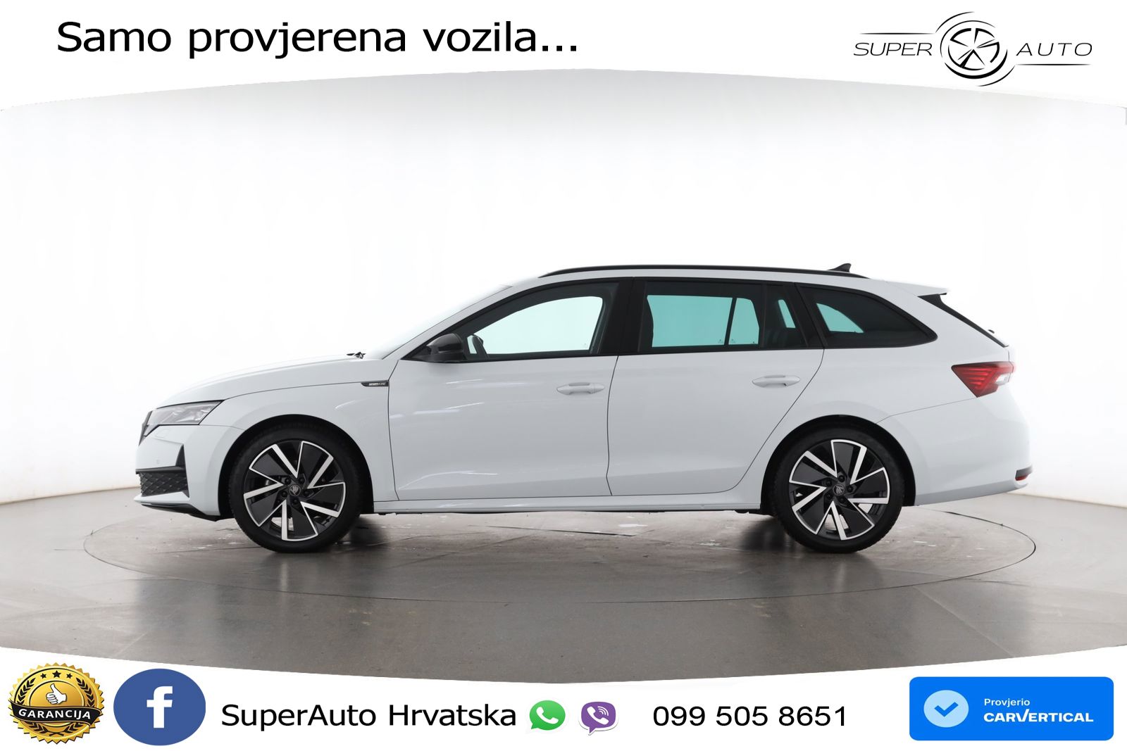 Škoda Octavia Combi 1.5 TSI (150 KS) DSG SportLine ACC+HEAD+GR SJED+360+PANO