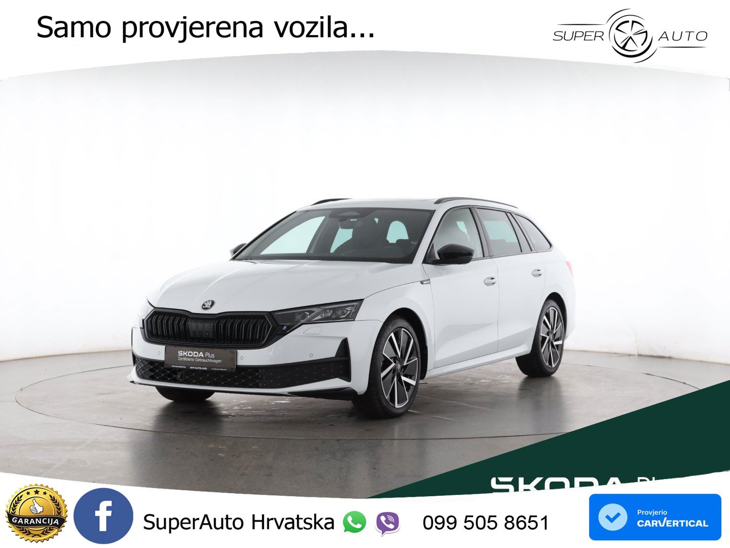 Škoda Octavia Combi 1.5 TSI (150 KS) DSG SportLine ACC+HEAD+GR SJED+360+PANO