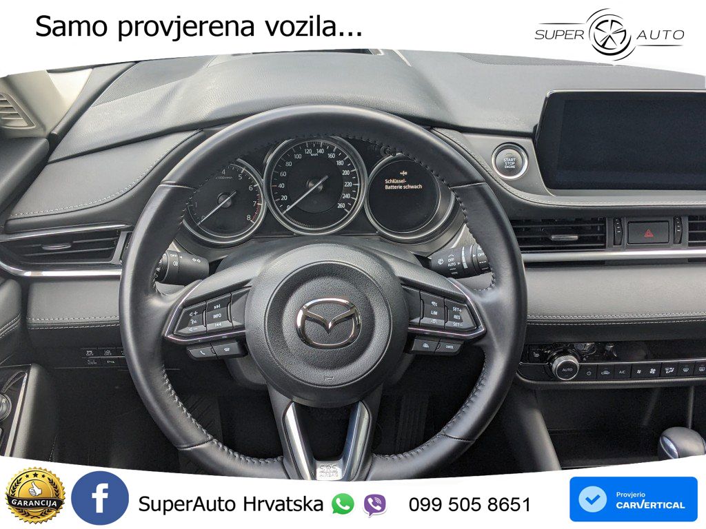 Mazda 6 Sport Combi 2.0 SKYACTIV-G (165 KS) SKYACTIV-Drive LED+GR SJED+ACC