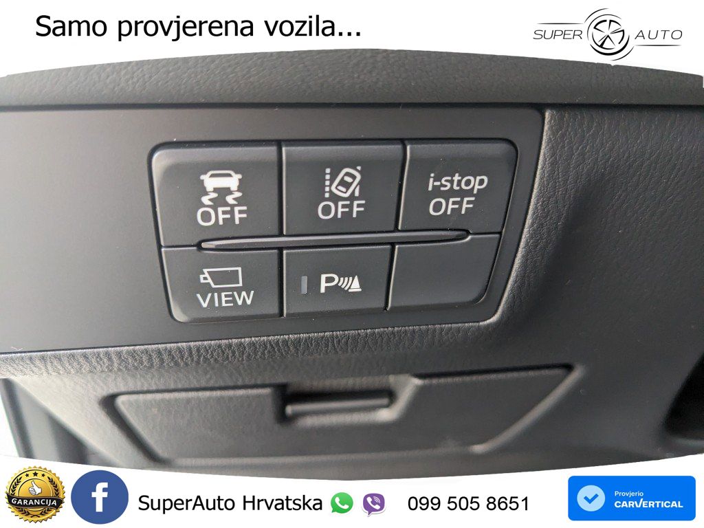 Mazda 6 Sport Combi 2.0 SKYACTIV-G (165 KS) SKYACTIV-Drive LED+GR SJED+ACC