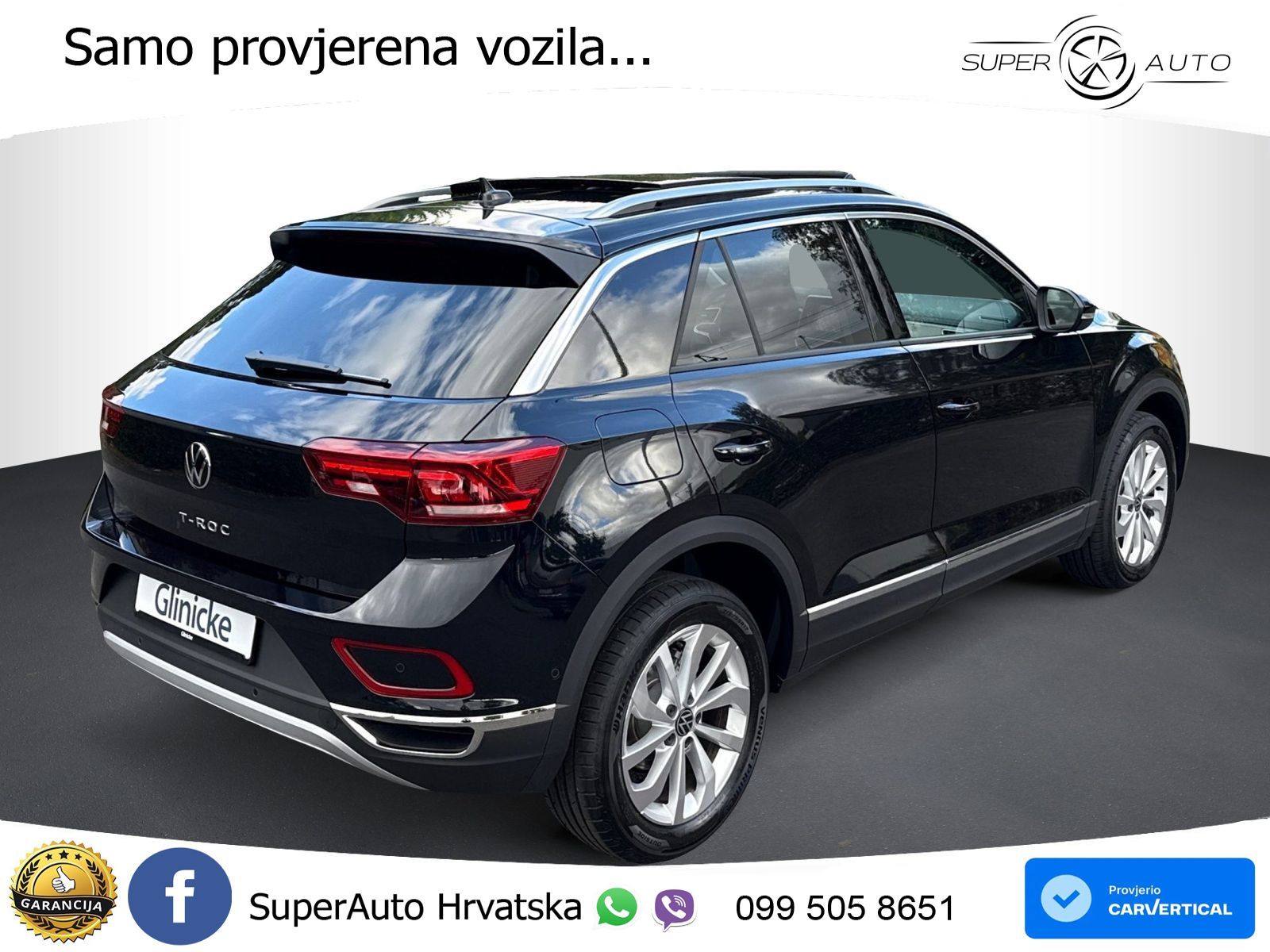 Volkswagen T-Roc 1.5 TSI (150 KS) DSG LED+GR SJED+ACC