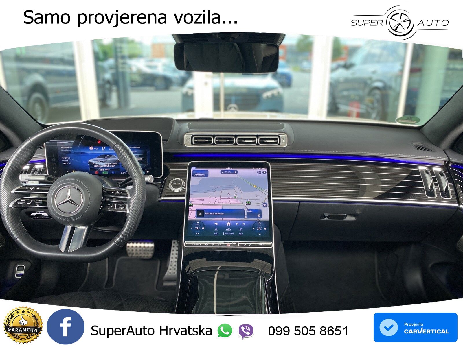 Mercedes S 580e (510 KS) 4MATIC 9G-TRONIC AMG ACC+HEAD+4xGR SJED+360+PANO