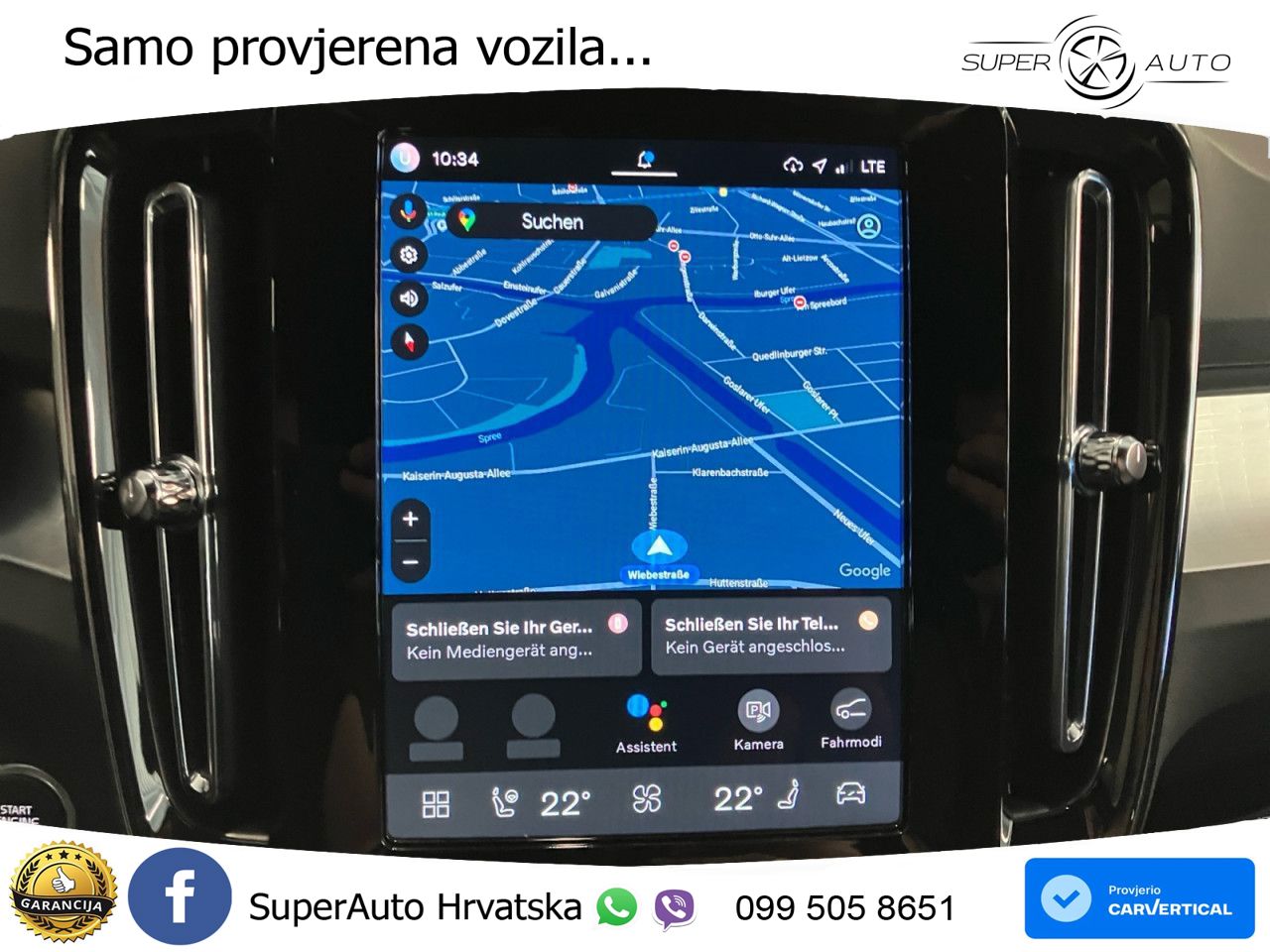 Volvo XC40 2.0 B3 163 KS Automatic LED+GR SJED+ACC