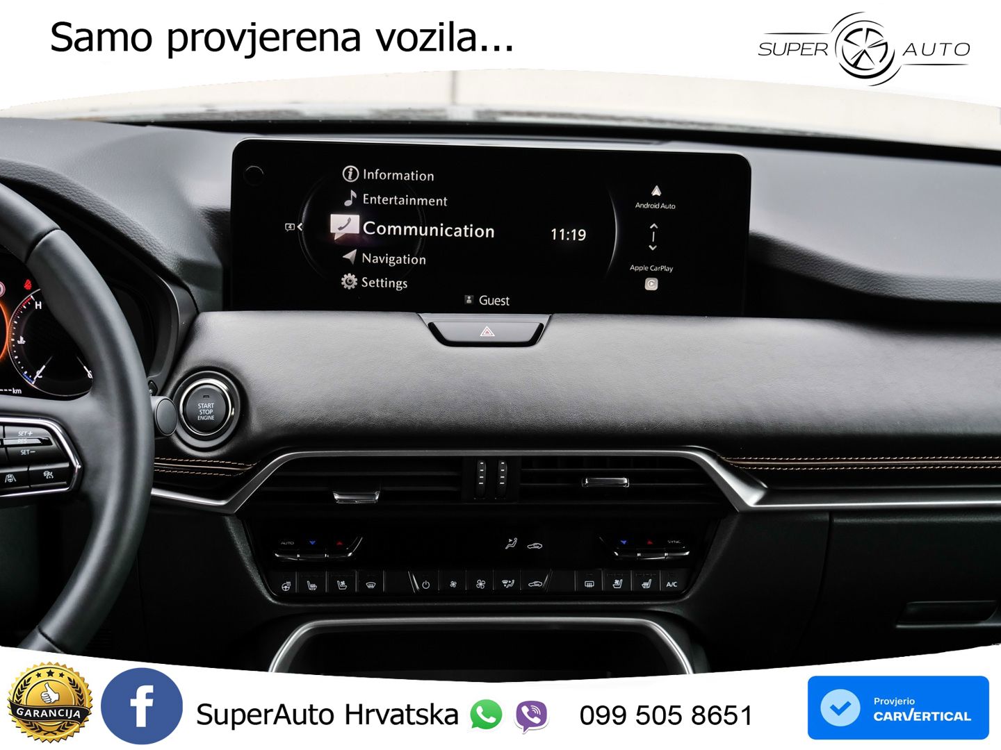 Mazda CX-60 3.3 e-Skyactiv D (254 KS) AWD Automatic LED+GR SJED+ACC